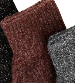 Handsker Og Luffer*Mikk-Line Luffer - Uld/Polyamid - 3-pak - French Roast-Black-An