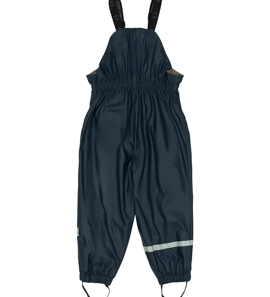 Børn Mikk-Line Regntøj m. Fleece - PU - Iceberg Green