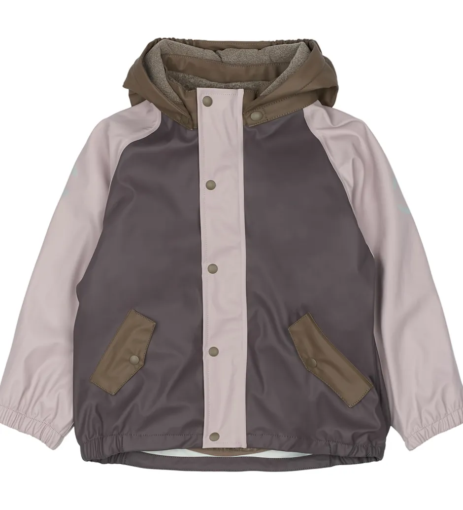 Regntøj*Mikk-Line Regntøj m. Fleece/Seler - PU - 3i1 - Sparrow