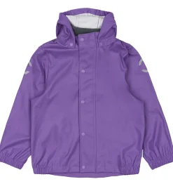 Regntøj*Mikk-Line Regntøj m. Seler - PU - Deep Lavender