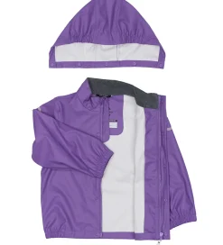 Regntøj*Mikk-Line Regntøj m. Seler - PU - Deep Lavender