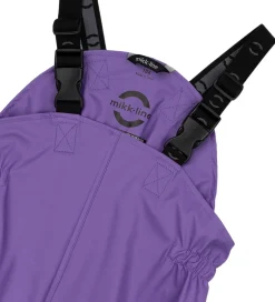 Regntøj*Mikk-Line Regntøj m. Seler - PU - Deep Lavender