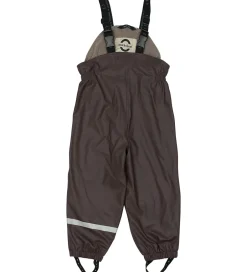 Børn Mikk-Line Regntøj m. Seler/Fleece - PU - Cornstalk