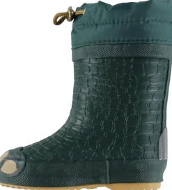Termostøvler|Gummistøvler*Mikk-Line Termostøvler - Winter Wellies Dino - Darkest Sprouse