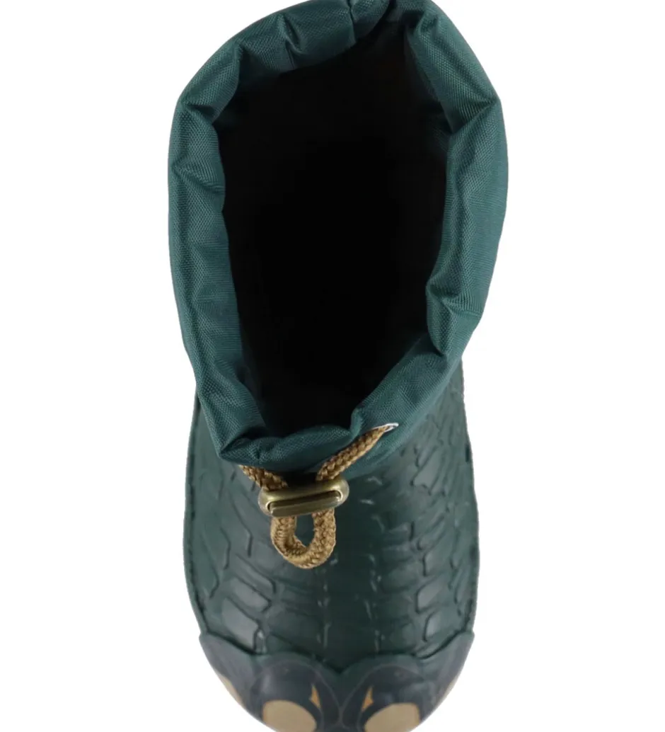 Termostøvler|Gummistøvler*Mikk-Line Termostøvler - Winter Wellies Dino - Darkest Sprouse