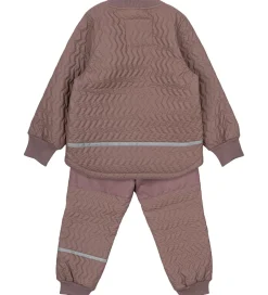 Børn Mikk-Line Termotøj - Duvet - Coated - Twilight Mauve