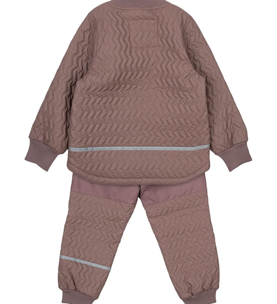 Børn Mikk-Line Termotøj - Duvet - Coated - Twilight Mauve