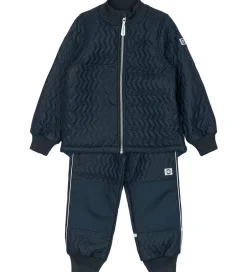 Børn Mikk-Line Termotøj m. Fleece - Duvet - Coated - Blue Nights