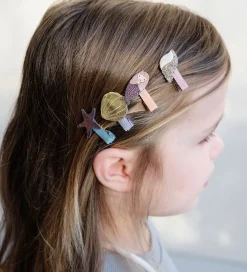 Hårspænder*Mimi & Lula Hårclips - 8-pak - 3 cm - Mermaid Sealife