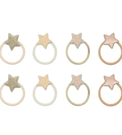 Mimi & Lula Hårelastikker - 8-pak - Mini Stellina Shimmer Enchan
