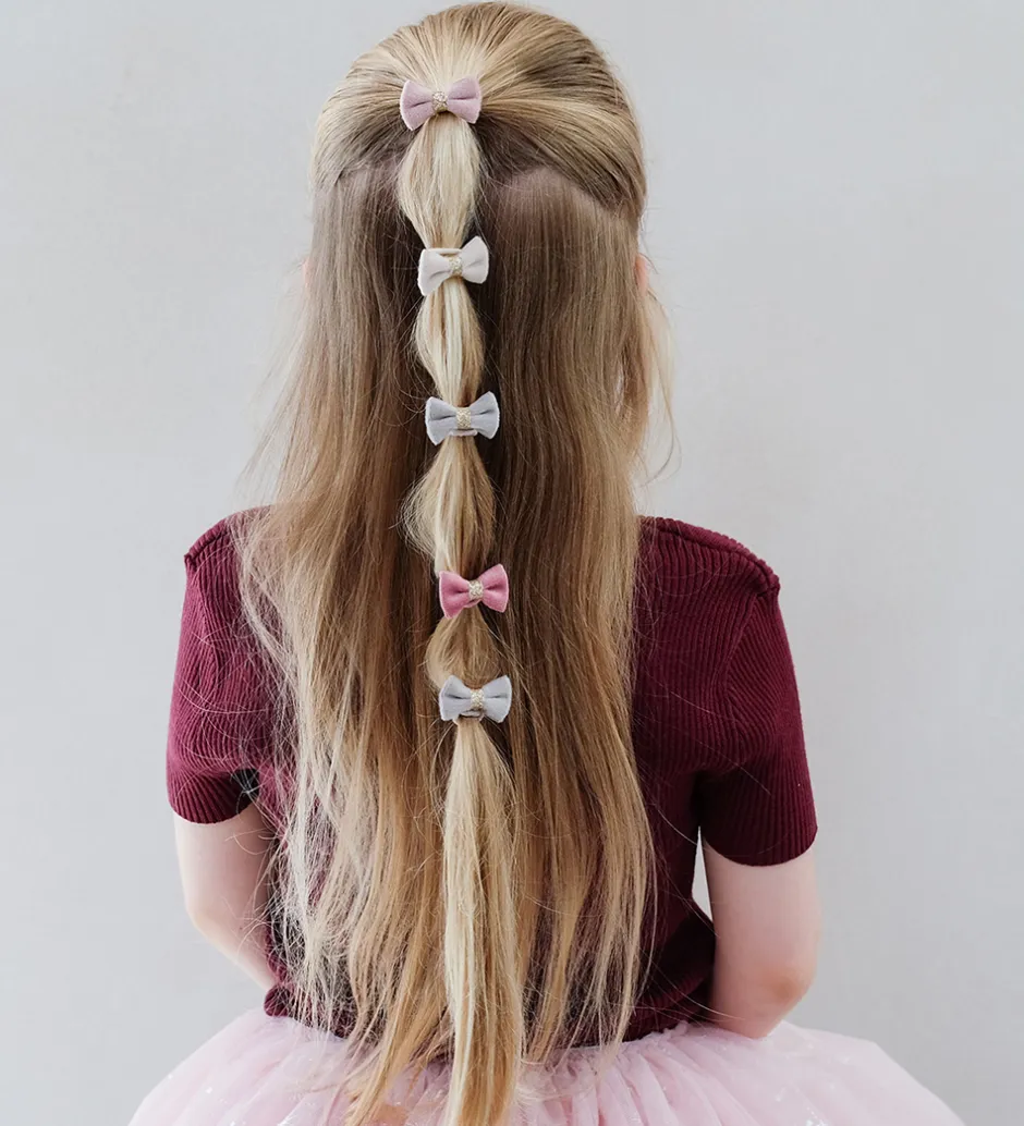 Hårpynt|Hårelastikker*Mimi & Lula Hårelastikker - 8-pak - Mini Tinkerbell Enchanted