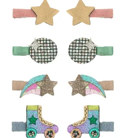 Mimi & Lula Hårklips - 8-pak - 3 cm - Mini Disco Diva Dancing Qu
