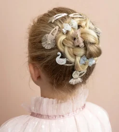 Hårpynt|Hårspænder*Mimi & Lula Hårspænder - 5-pak - 4 cm - Mini Tulle Enchanted
