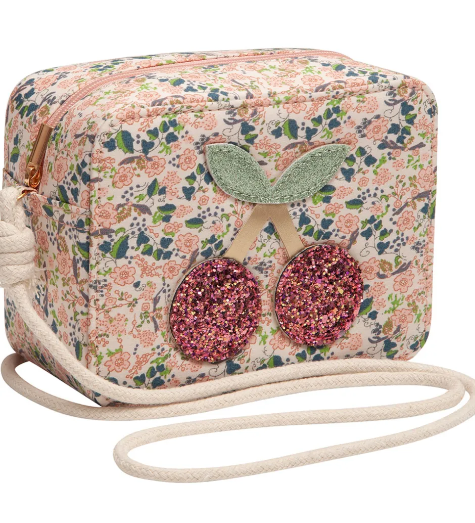 Mimi & Lula Skuldertaske - Floral Cherries Florence