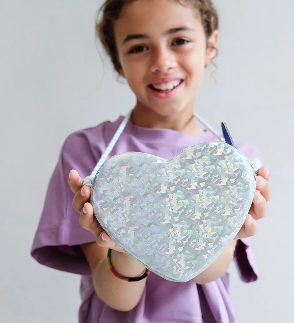 Skuldertasker*Mimi & Lula Skuldertaske - Mega Sparkle Heart Enchanted