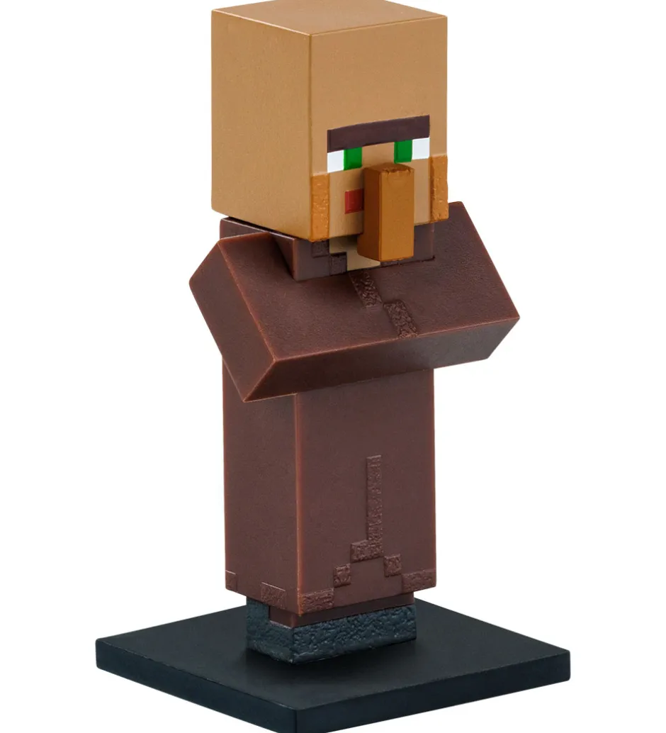 Minecraft Legetøjsfigurer - 3D - 2-pak - Golem/Villager