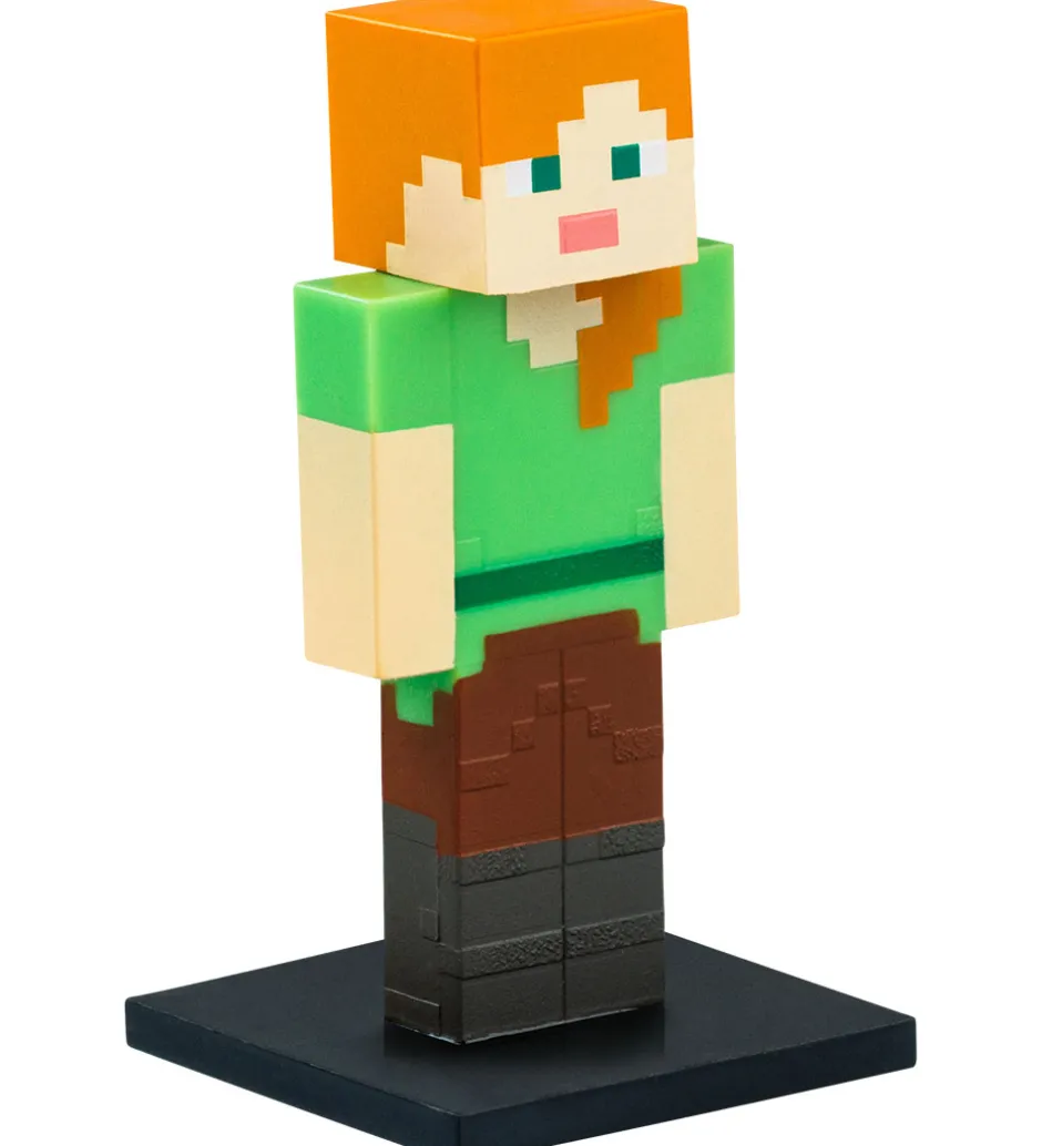 Minecraft Legetøjsfigurer - 3D - 2-pak - Alex/Sheep