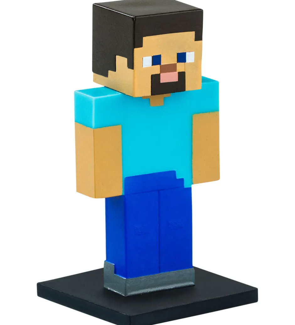 Figurer*Minecraft Legetøjsfigurer - 3D - 2-pak - Steve/Dennis