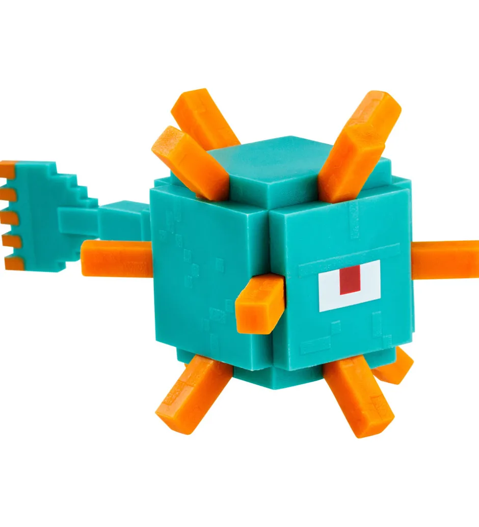 Minecraft Legetøjsfigurer - 3D - 2-pak - Guardian/Ghast