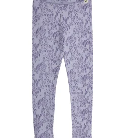 Leggings*Mini Rodini Leggings - Leopard - AOP - Purple