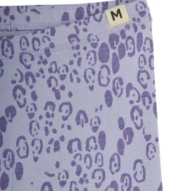 Leggings*Mini Rodini Leggings - Leopard - AOP - Purple