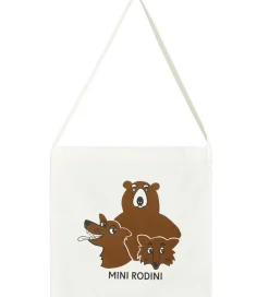 Shoppers*Mini Rodini Shopper - Camp Rodini - Offwhite m. Vilde dyr