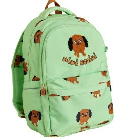 Mini Rodini Skoletaske - Doggies - Grøn