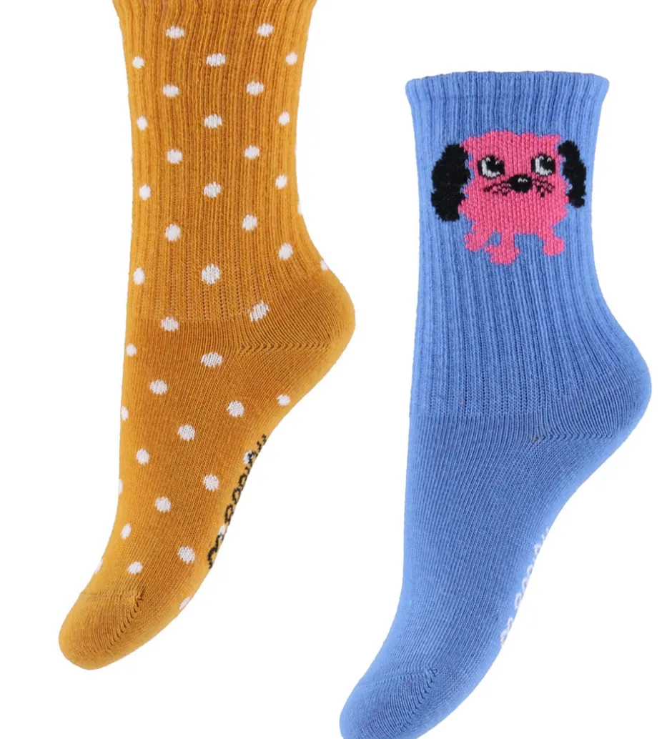 Børn Mini Rodini Strømper - 7-pak - Doggie - Multi