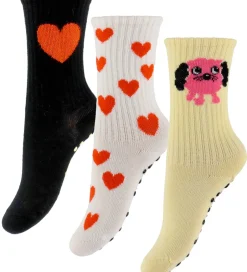 Børn Mini Rodini Strømper - 3-pak - Doggie - Multi