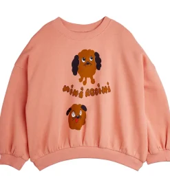Børn Mini Rodini Sweatshirt - Doggies - Pink
