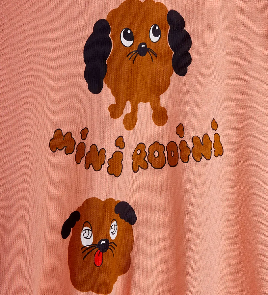 Børn Mini Rodini Sweatshirt - Doggies - Pink