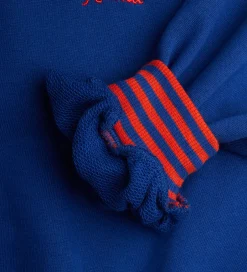 Børn Mini Rodini Sweatshirt - Striped Earth - Blå