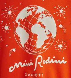 Sweatshirts*Mini Rodini Sweatshirt - Society - Rød