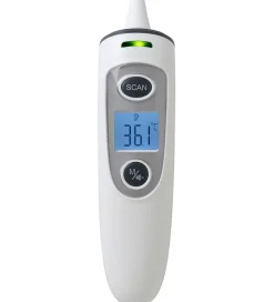 Termometer*Mininor Termometer - Kontaktløs - Hvid