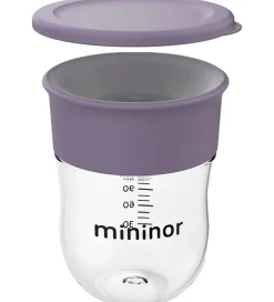 Kop Og Tudekop*Mininor Træningskop m. Låg - Training - 220 ml - Syren