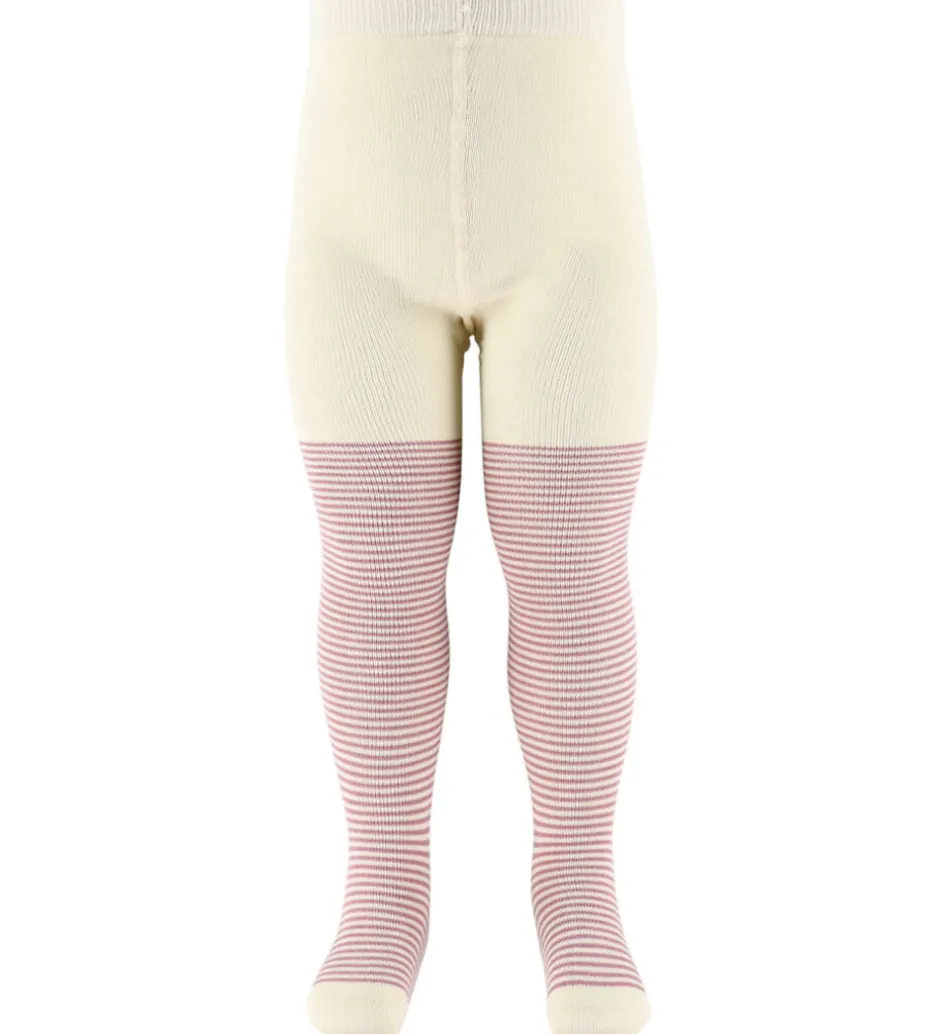 Strømpebukser*MiniPop Strømpebukser - Bambus - 2-pak - Pale Pink