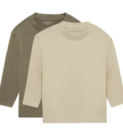 Basis*Minymo Bluser - 2-pak - Loose Fit - Vetiver