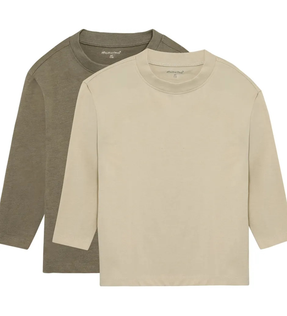 Basis*Minymo Bluser - 2-pak - Loose Fit - Vetiver