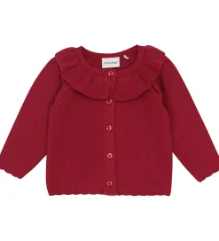 Børn Minymo Cardigan - Strik - Rio Red