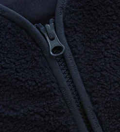 Børn Minymo Fleecevest - Teddy - Parisian Night