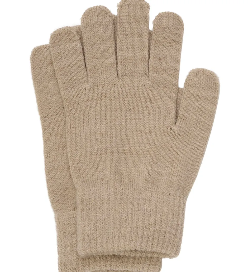 Handsker Og Luffer*Minymo Handsker - 3-pak - Uld - Caribou