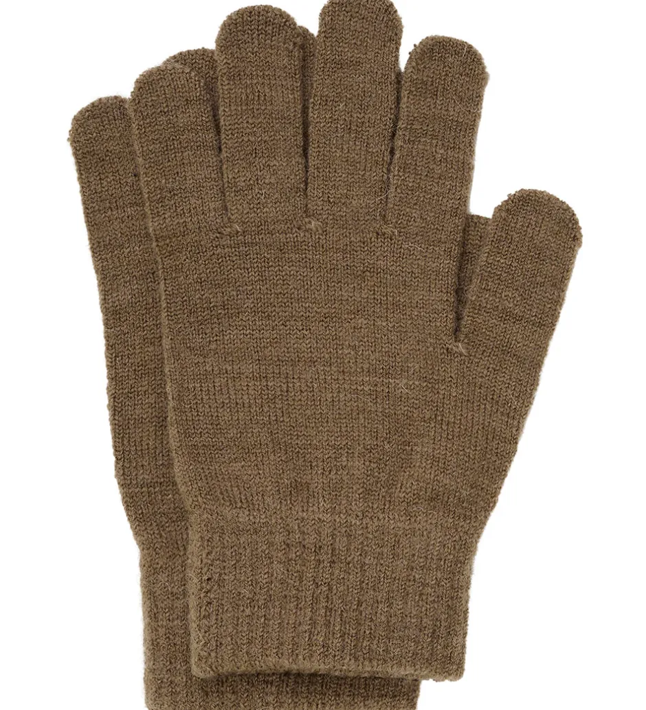 Handsker Og Luffer*Minymo Handsker - 3-pak - Uld - Caribou