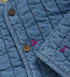 Cardigans*Minymo Jakke - Quilt - Ombre Blue