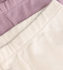 Børn Minymo Leggings - AOP - 2-pak - Elderberry