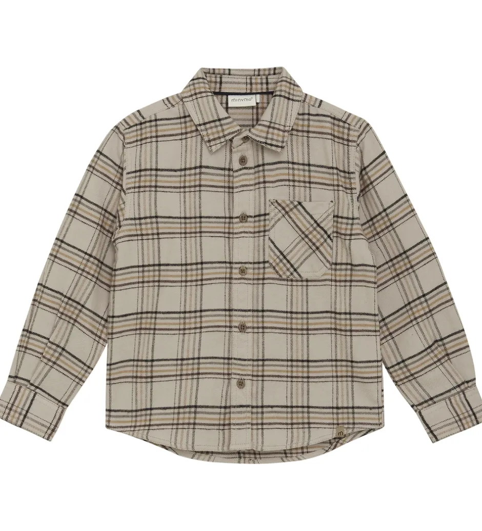 Skjorter*Minymo Skjorte - Oxford Tan