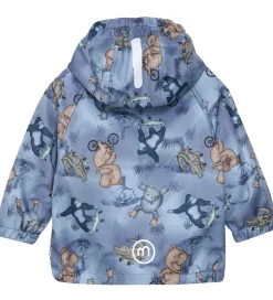 Softshell*Minymo Softshelljakke - Flint Stone m. Print