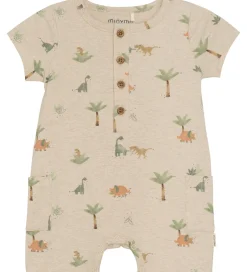 Børn Minymo Sommerdragt - Light Beige Melange