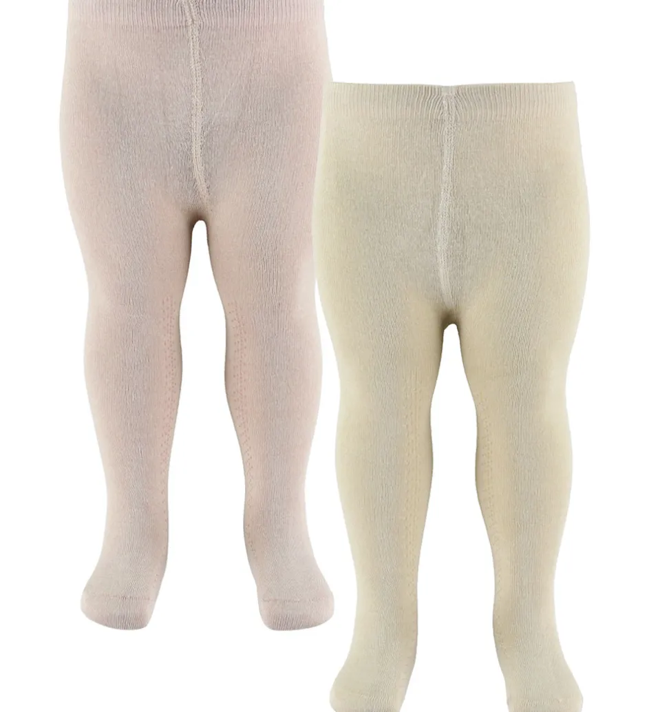 Strømpebukser*Minymo Strømpebukser - 2-pak - Burnished Lilac/Creme