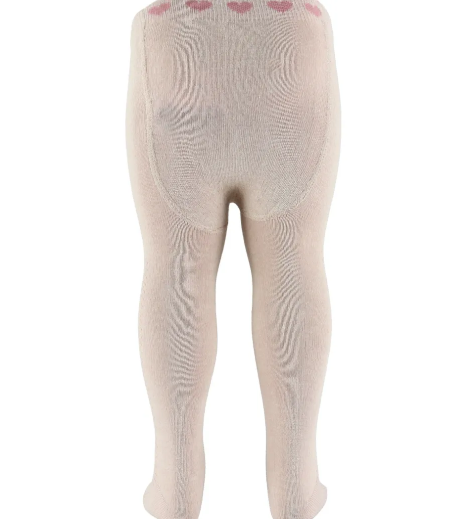 Strømpebukser*Minymo Strømpebukser - 2-pak - Burnished Lilac/Creme