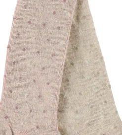 Strømpebukser*Minymo Strømpebukser - 2-pak - Viskose/Uld - Burnished Lilac/Bei